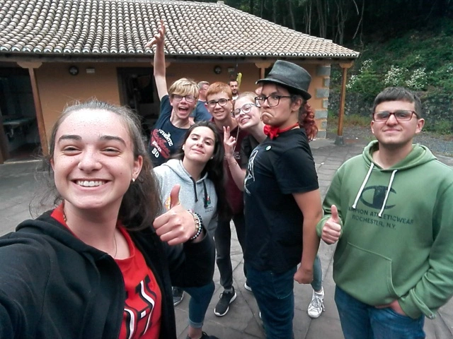 La Palma groepsfoto Erasmus 2019